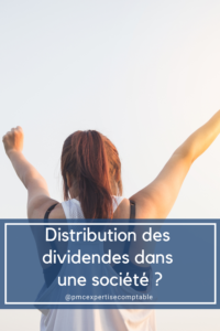 Distribution des dividendes dans une société